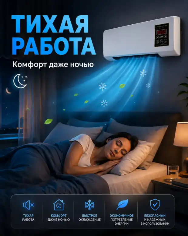 Преимущества настенного кондиционера